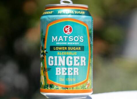 Matso为姜汁啤酒细分市场带来了低糖替代品