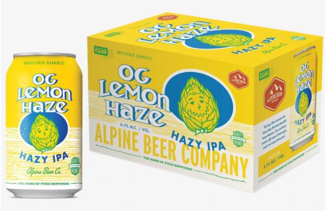 高山啤酒公司推出OG柠檬雾IPA