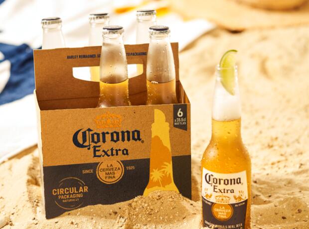 啤酒品牌Corona使用大麦作为酿造原料和可持续包装工具