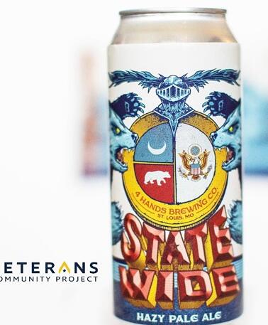4 Hands Brewery发行州范围啤酒以使退伍军人受益