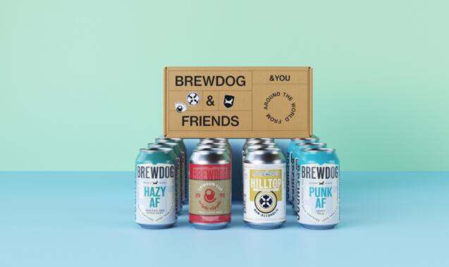BrewDog与哥伦布品牌合作推出首个同类啤酒俱乐部