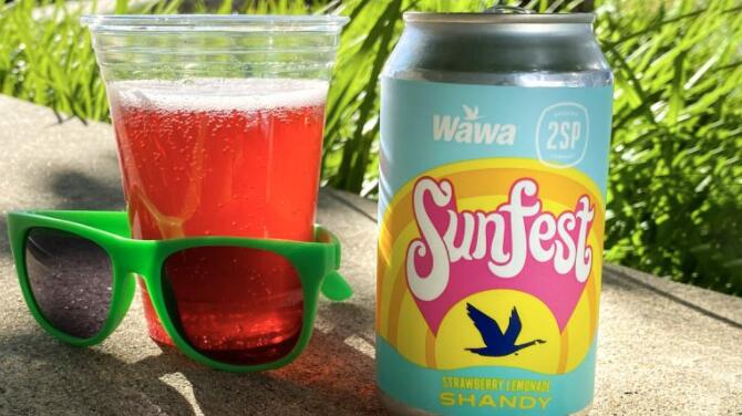 Wawa新推出的Sunfest啤酒是完美的夏日解渴酒