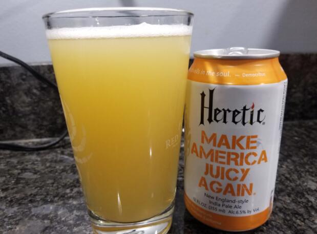 啤酒评论:异端酿造的让美国再次多汁