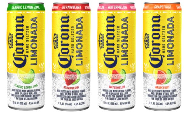 星座品牌推出Corona硬萨尔茨柠檬水