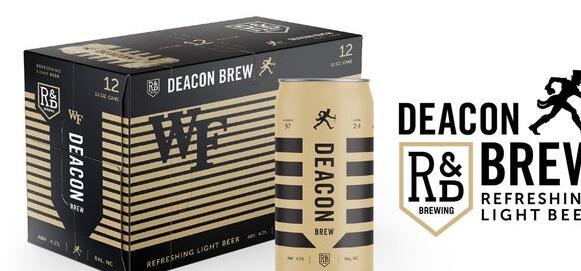 R&D Brewing发布威克森林官方精酿啤酒Deacon Brew