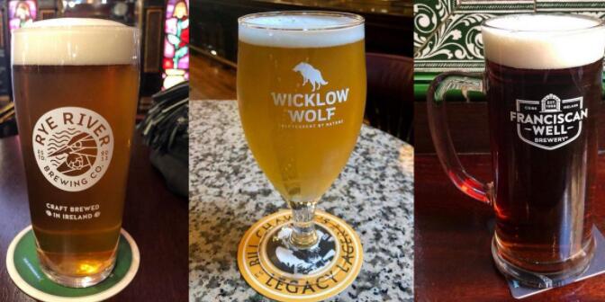 都柏林老酒馆以较新的爱尔兰精酿啤酒为特色