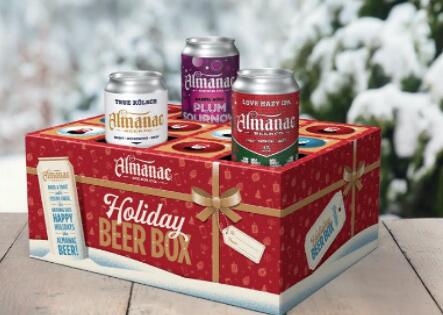 这三款来自Almanac Beer的混合包装也是节日精酿啤酒日历