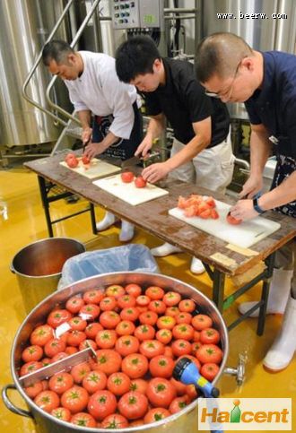 啤酒大全：日本开始酿造番茄啤酒 广受好评