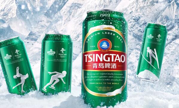 啤酒信息：青岛啤酒新品青岛啤酒北京2022年冬奥会冰雪罐，一个系列，推15款高燃造型!