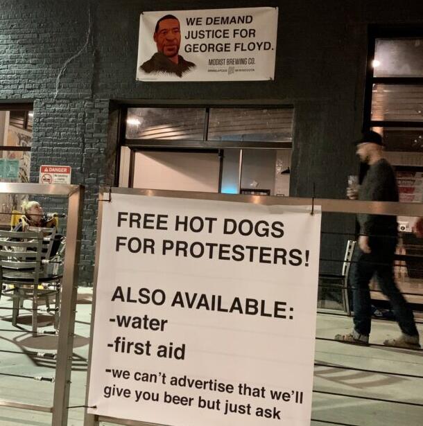 明尼阿波利斯啤酒厂如何支持抗议者